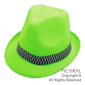 SOMBRERO TANGUERO FUNYI VERDE NEON X 1